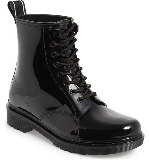 michael kors tall black rain boots|michael kors tavie rain boot.